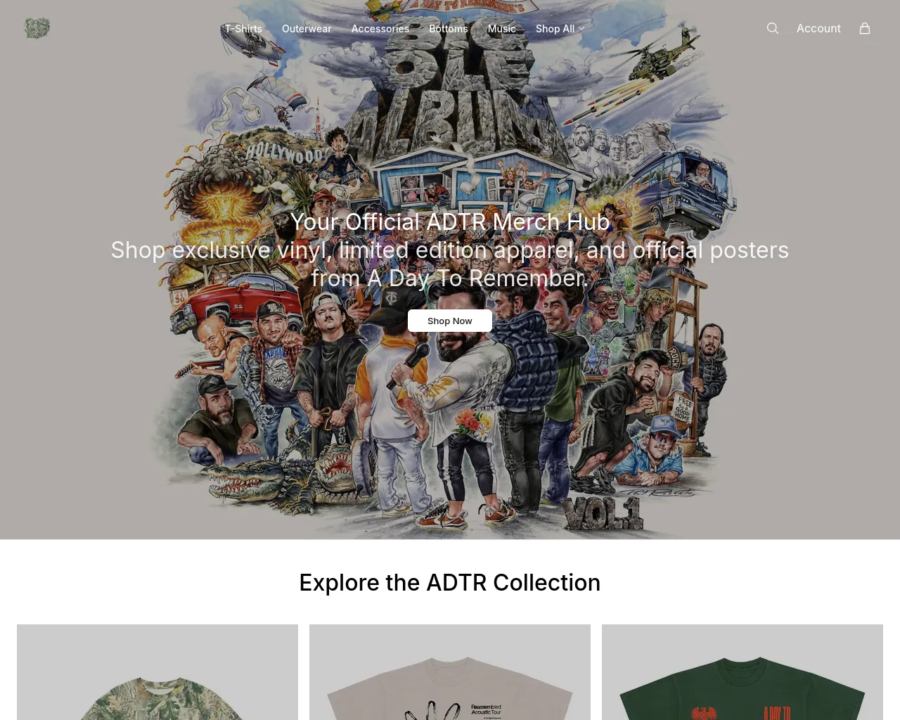 Screenshot of adtrcollection.shop