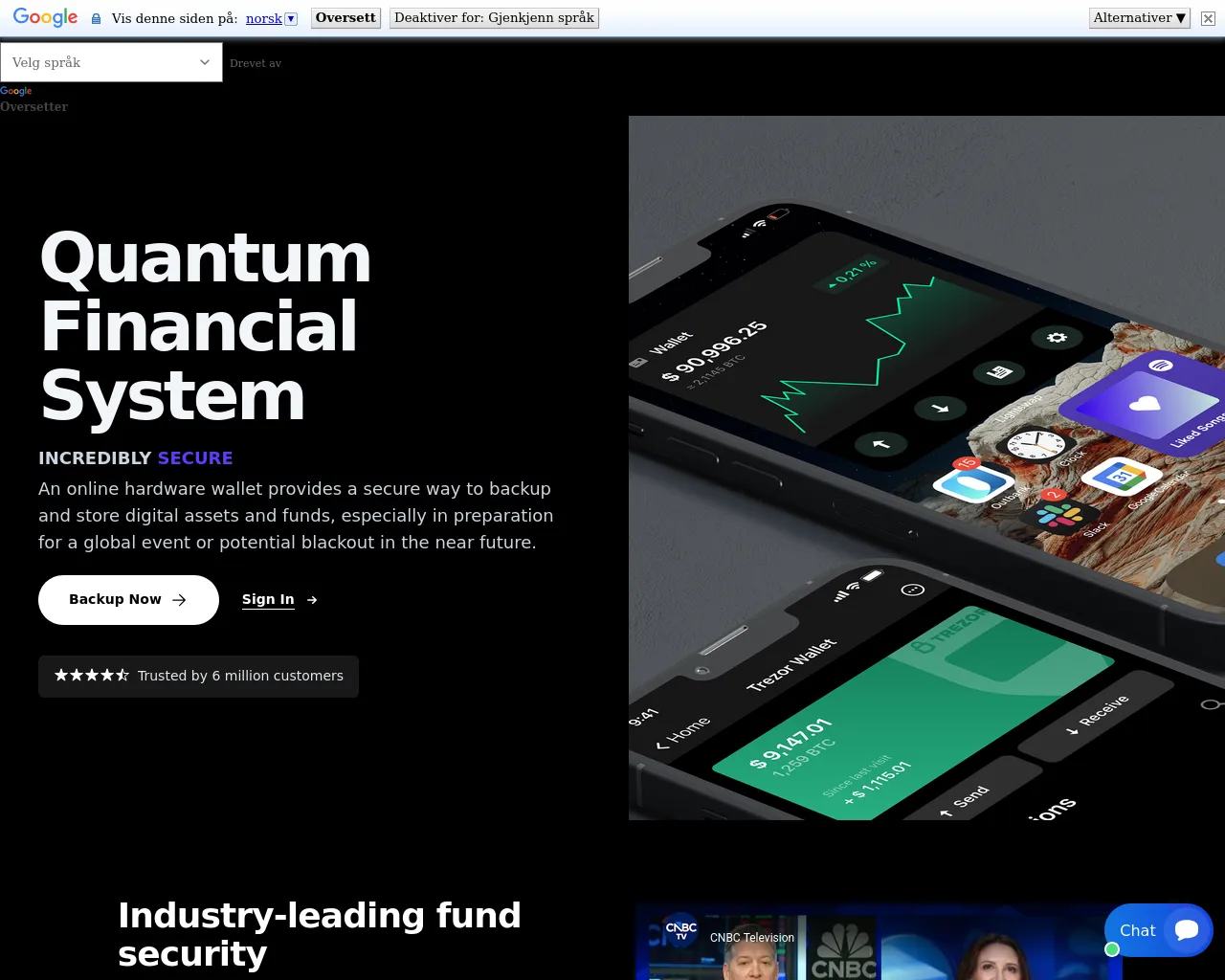 Screenshot of qfsassetsworld.com