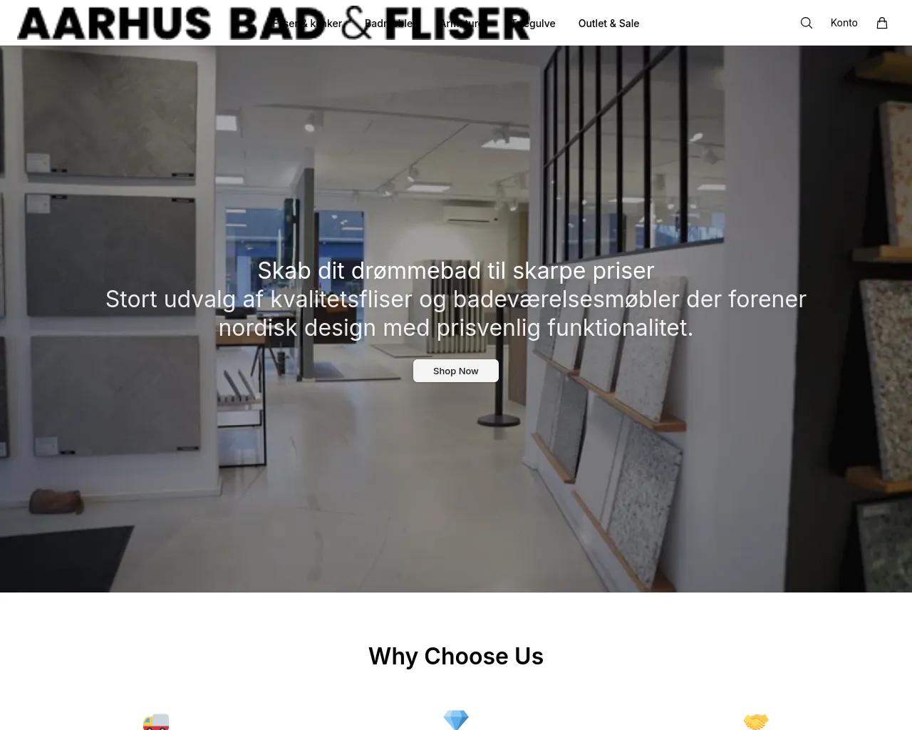 Screenshot of aarhusbadogfliserstudio.shop