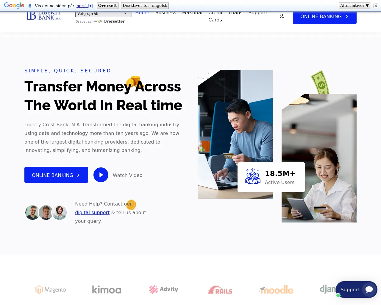 Screenshot of glochase.elafure.com
