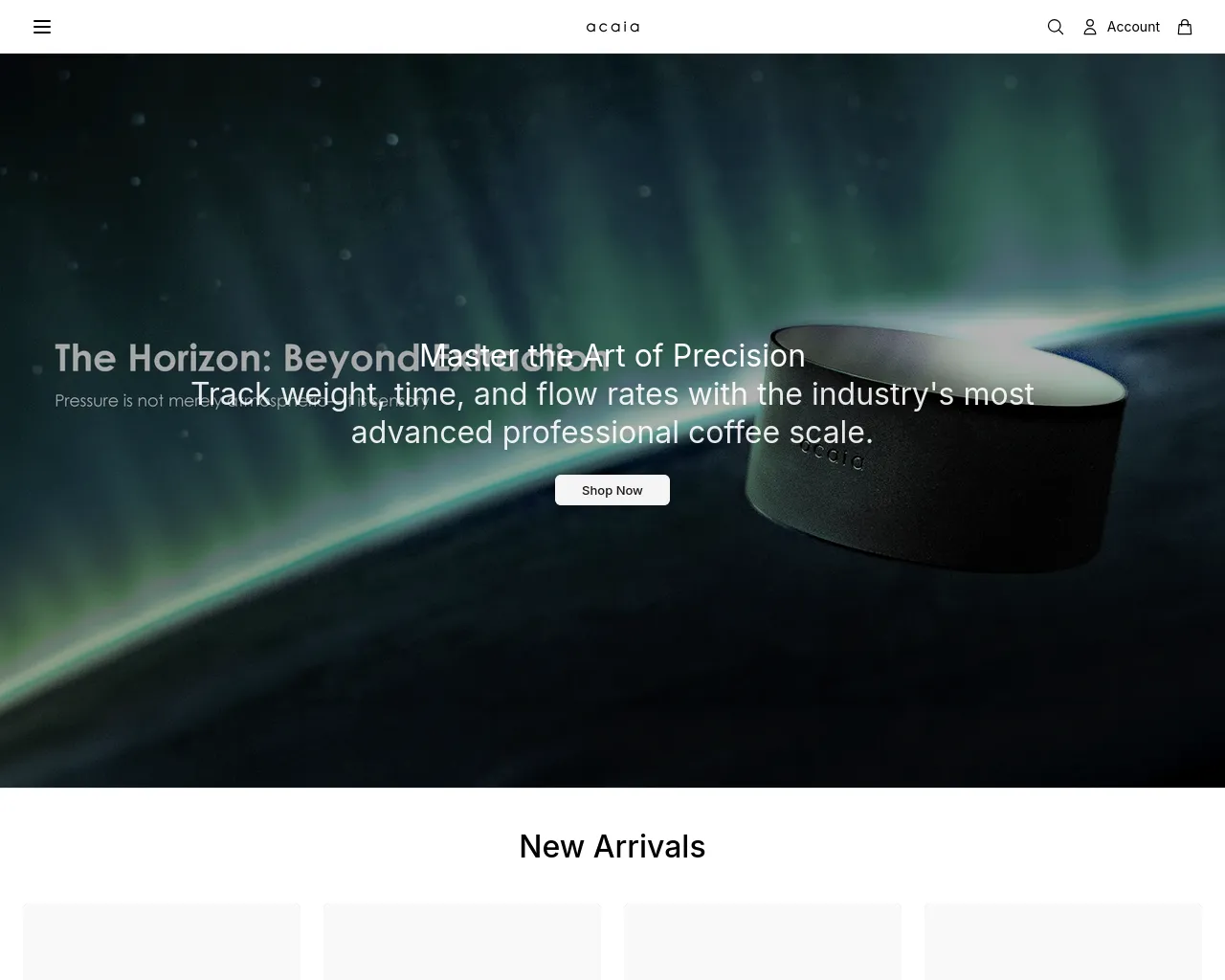 Screenshot of acaiahq.shop