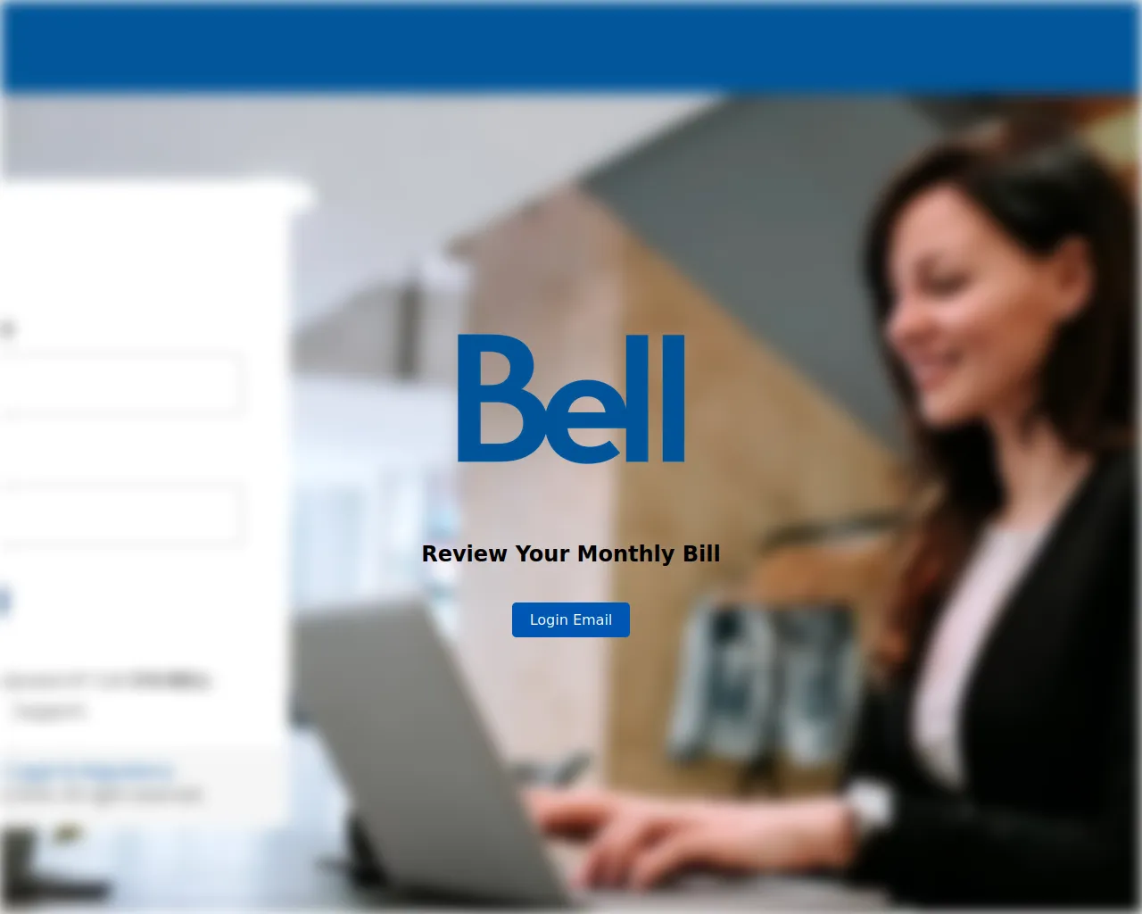 Screenshot of bellloginebill.netlify.app