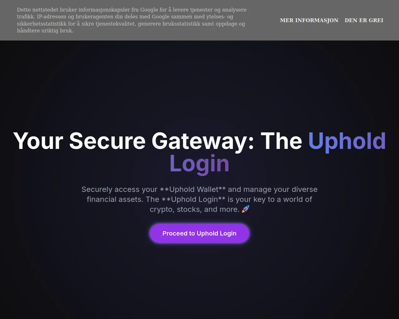 Screenshot of login-uphold-help.blogspot.com.ar