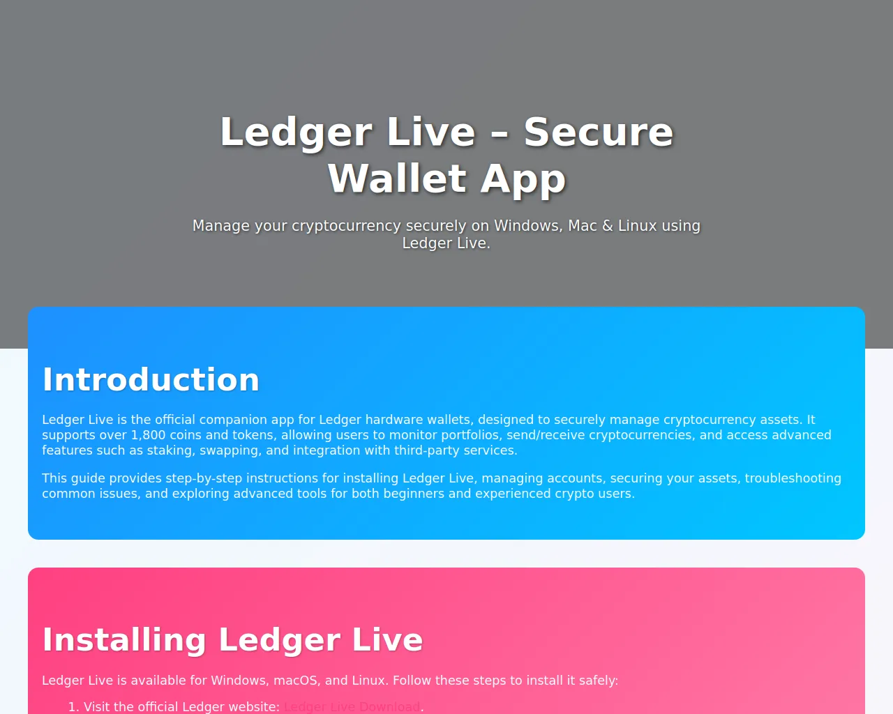 Screenshot of ladgr-liv-sec-app.pages.dev