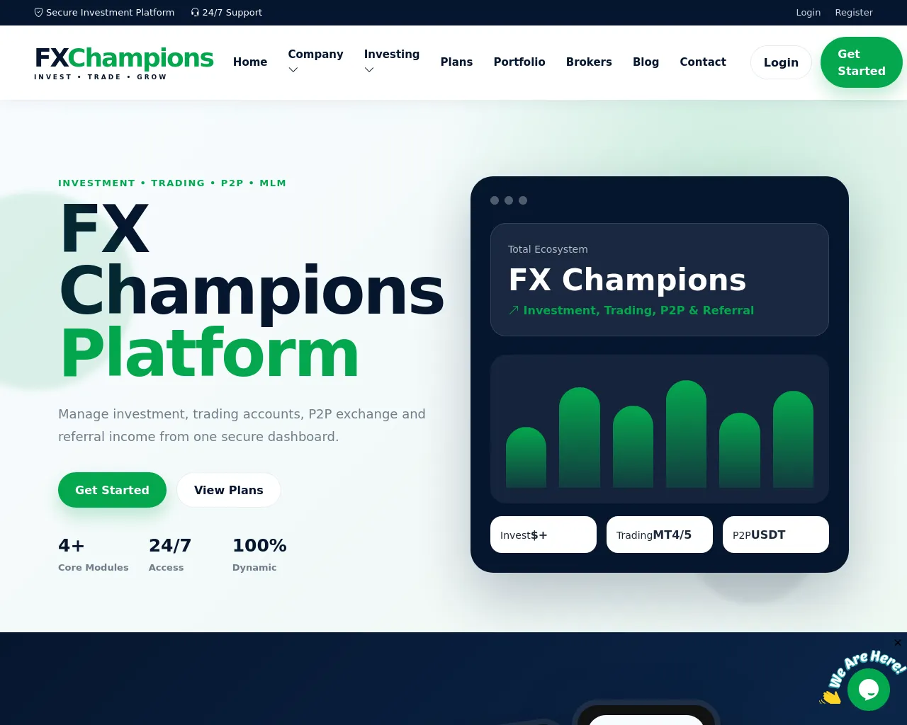 Screenshot of fxchampions.com