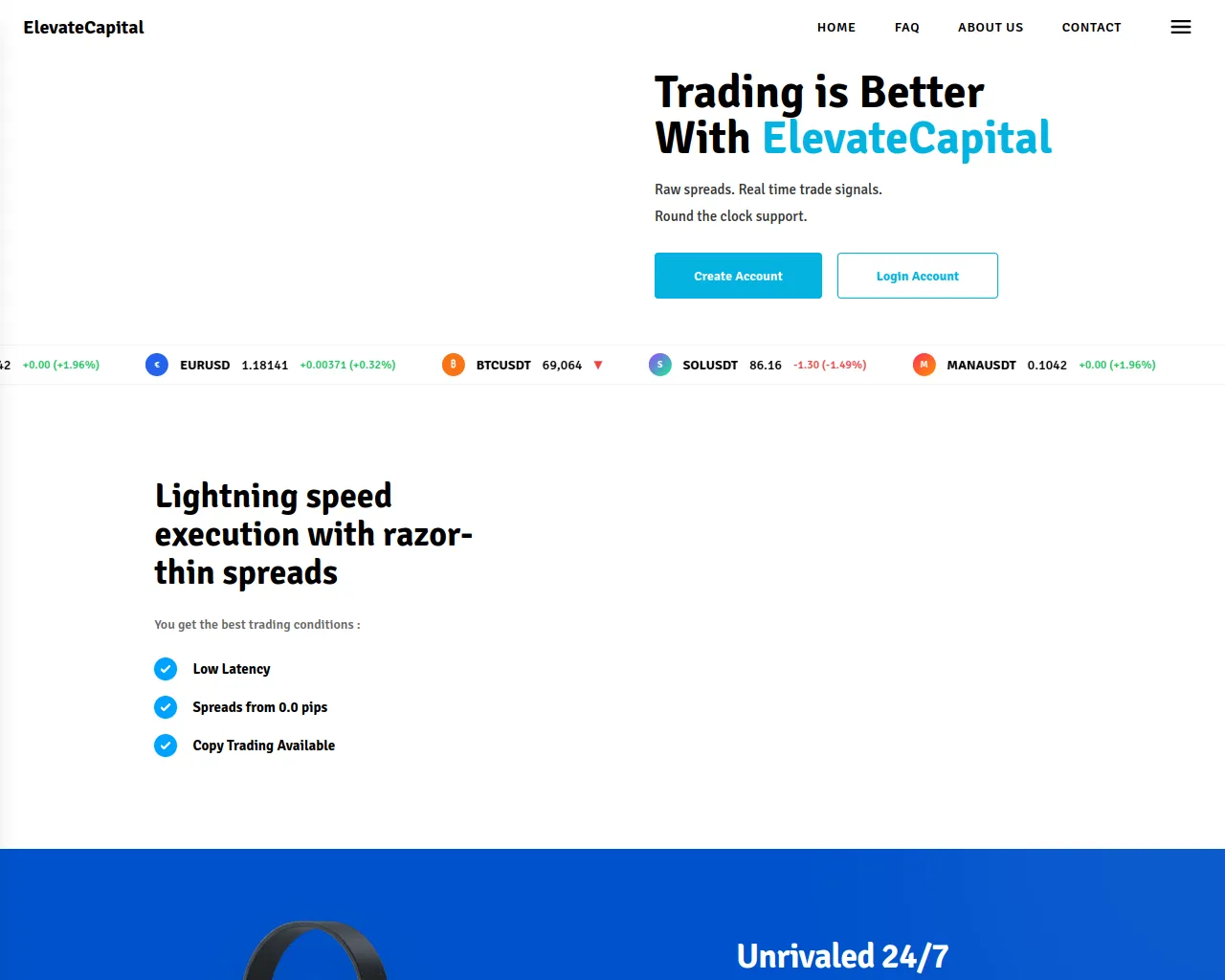 Screenshot of elevatecapital.pro
