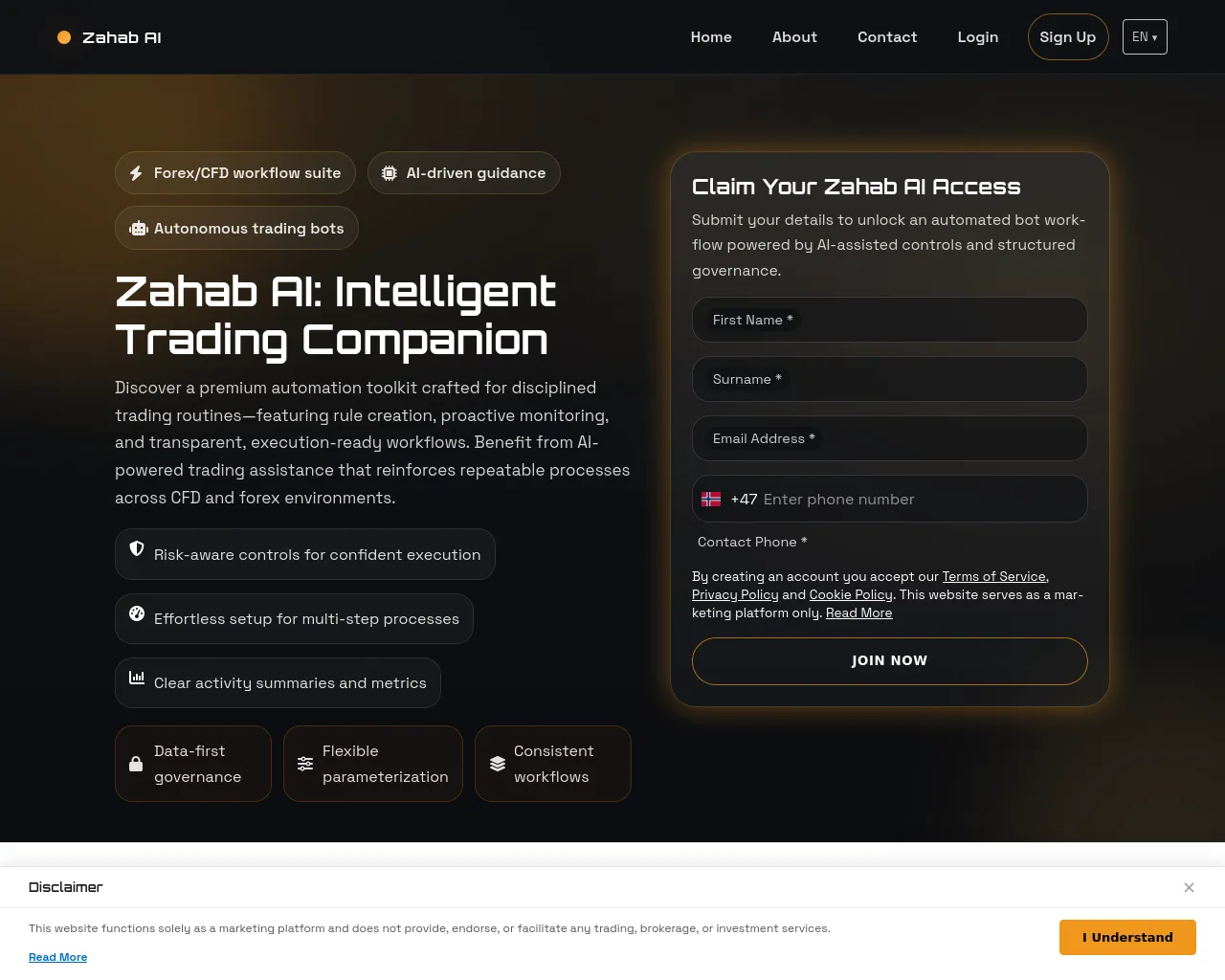 Screenshot of zahabai.shop