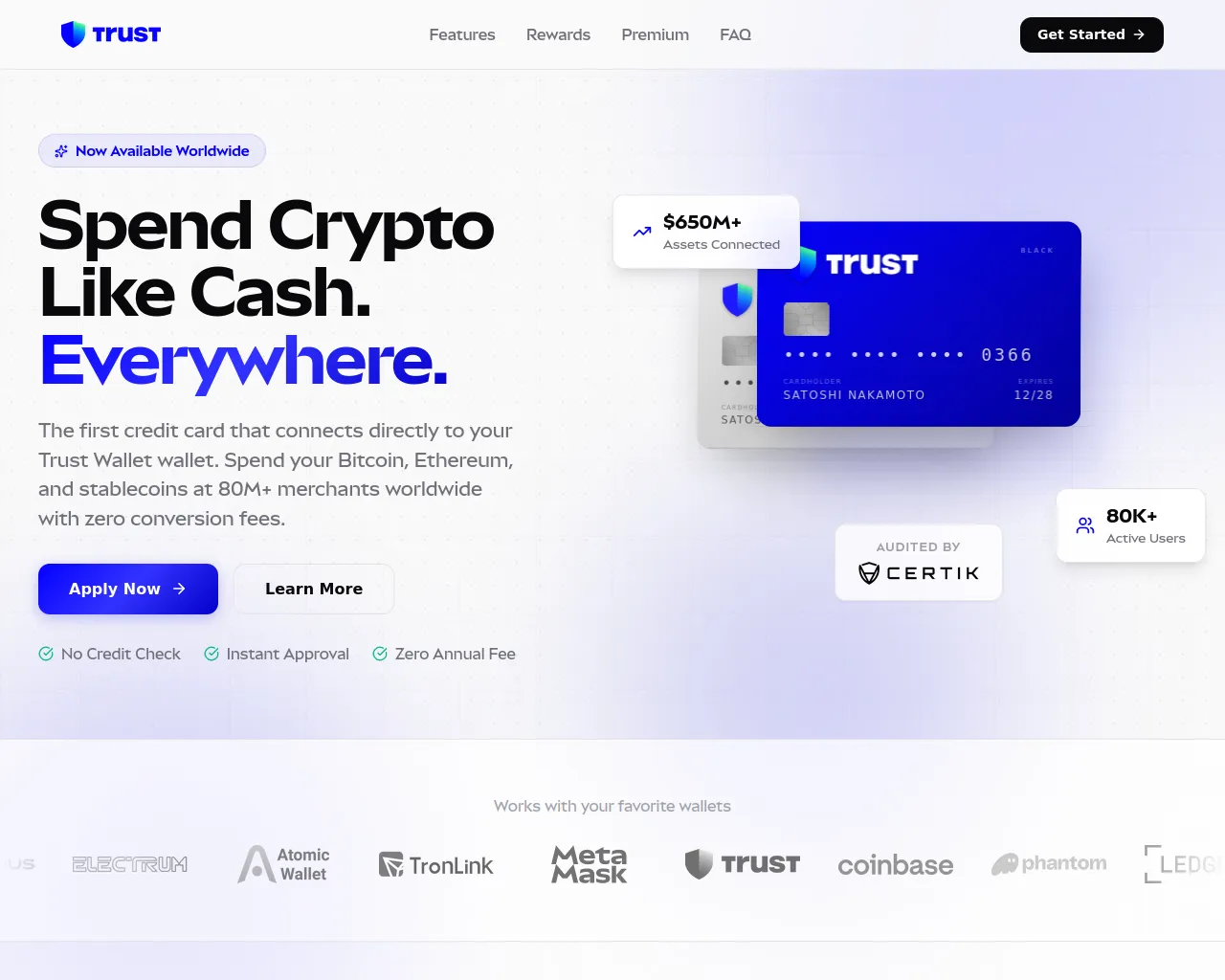 Screenshot of ledgercardconnect.com