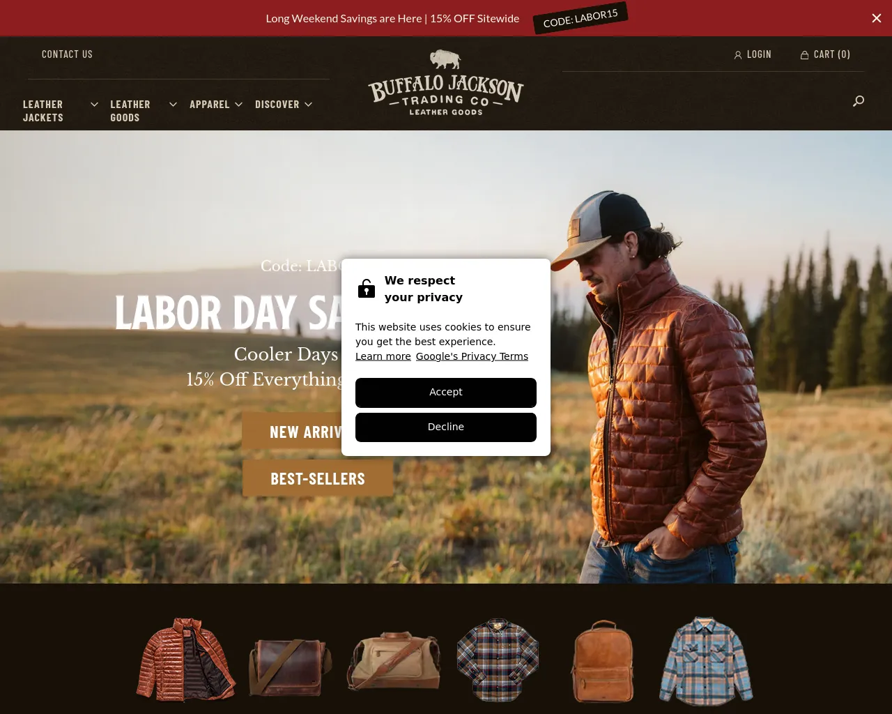 Screenshot of buffalojackson.live