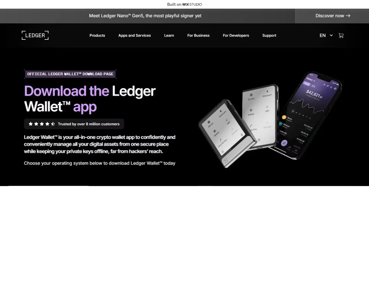 Screenshot of desktop-live-apps.wixstudio.com