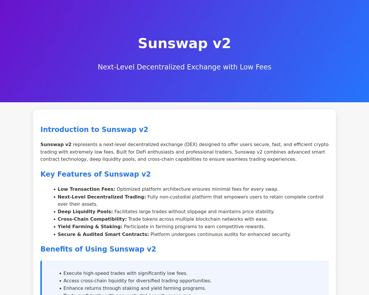 Screenshot of start-io-sunswp-v2.pages.dev