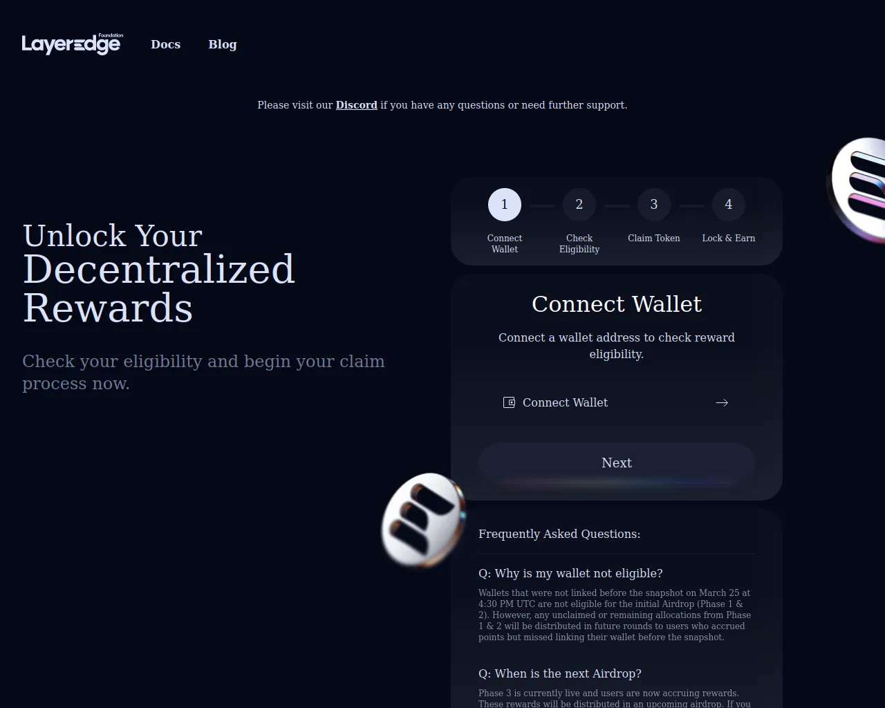 Screenshot of airdrop-layeredge-foundation.vercel.app