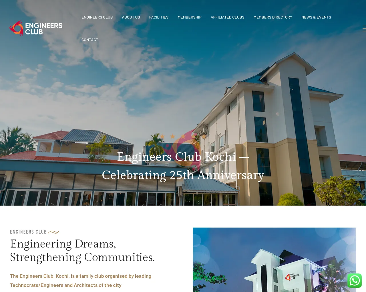 Screenshot of engineersclubindia.com