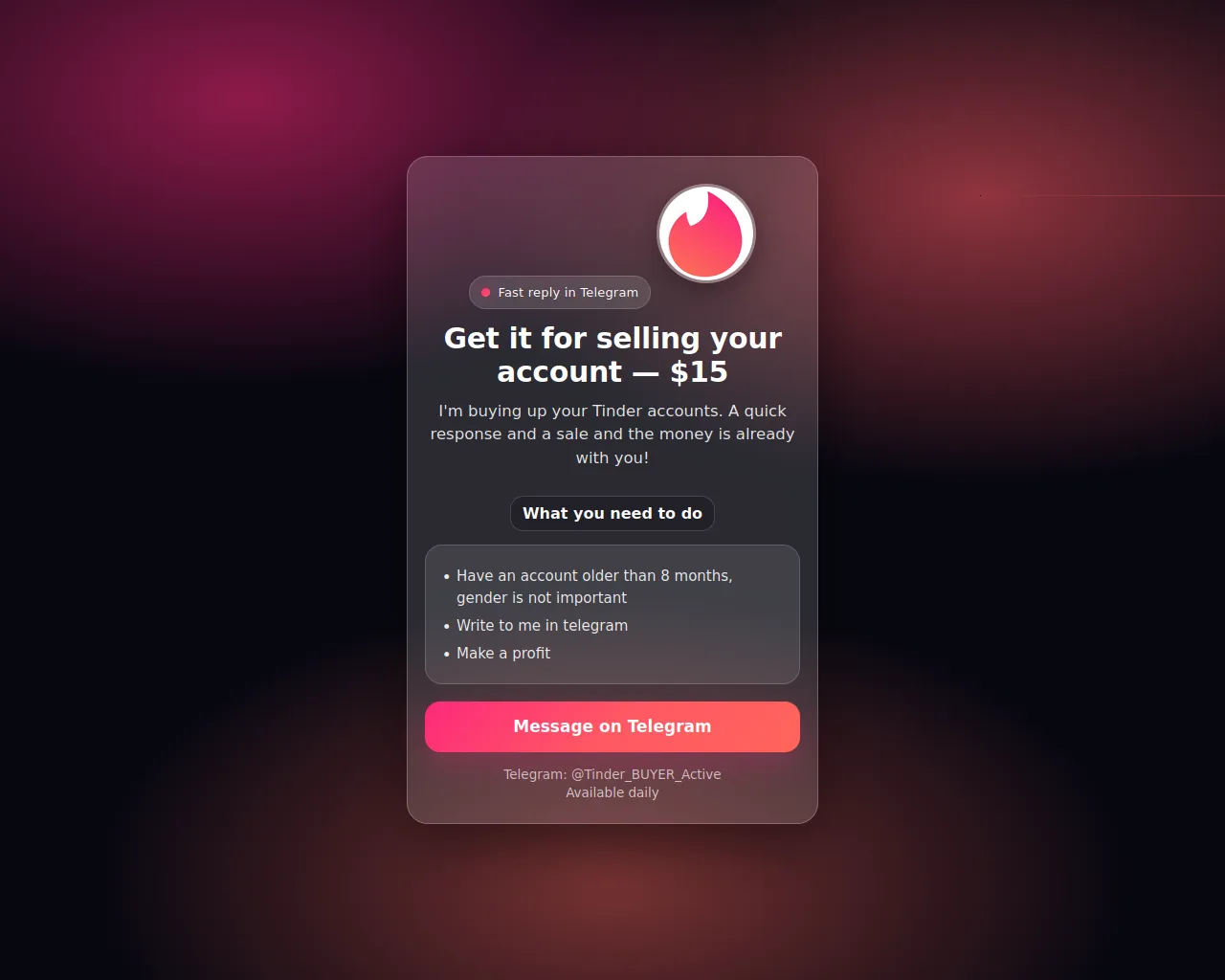 Screenshot of limitedacess.click