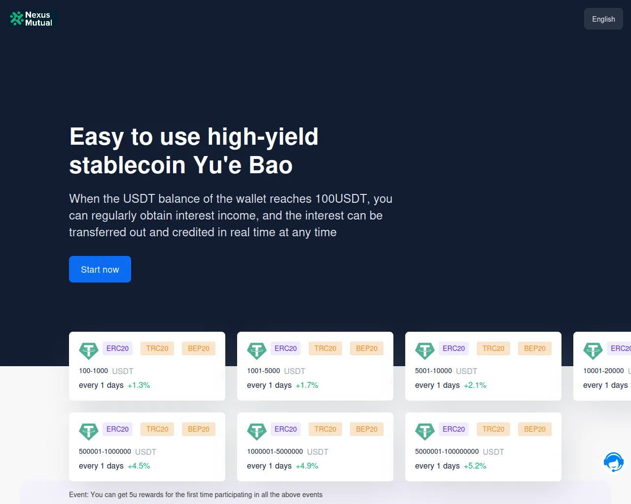 Screenshot of nexmutual.net