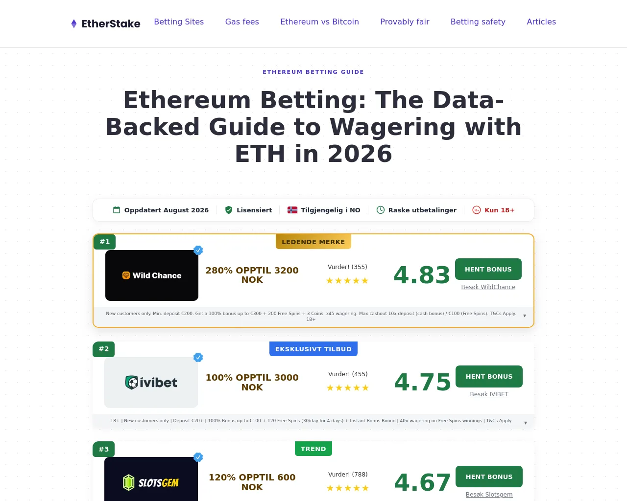 Screenshot of ethereumbetting-au.com