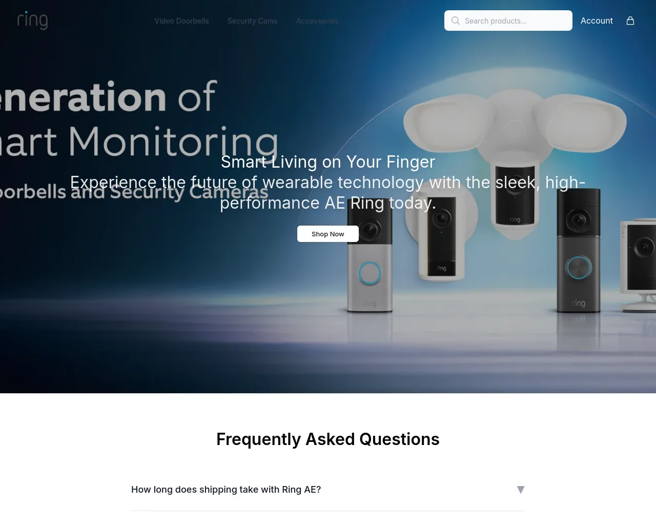 Screenshot of aelectro.shop