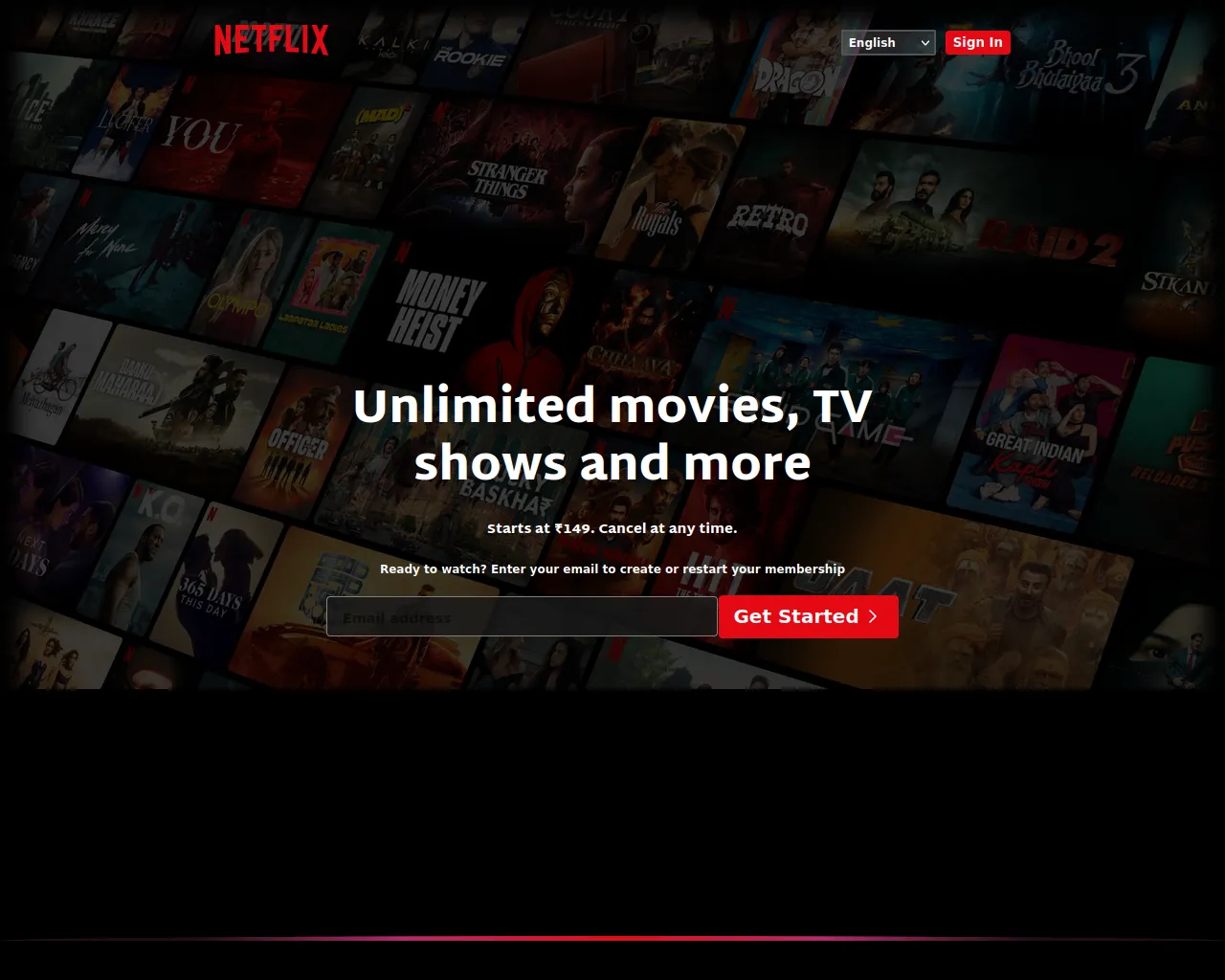 Screenshot of mynetflixui.vercel.app