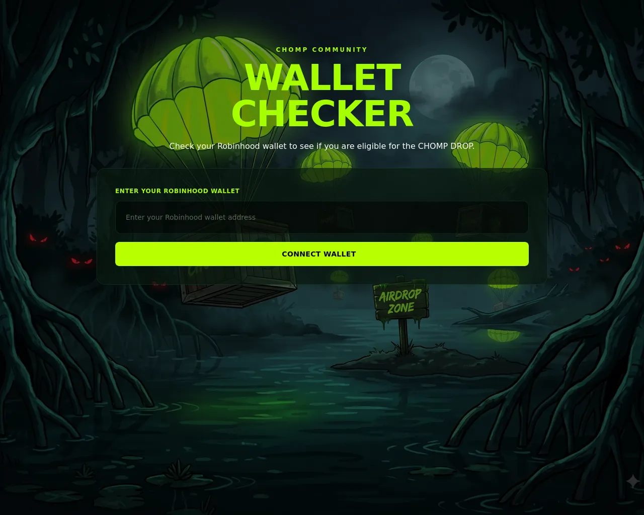 Screenshot of check.chompcoins.fun