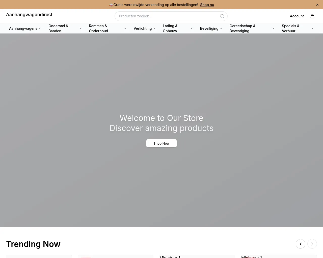 Screenshot of aanhanggear.shop