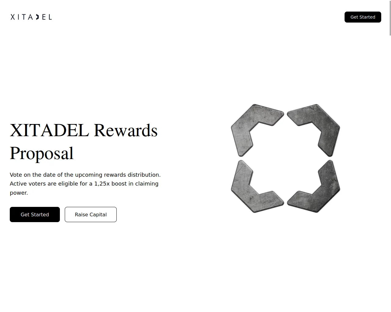 Screenshot of vote-xitadel.xyz
