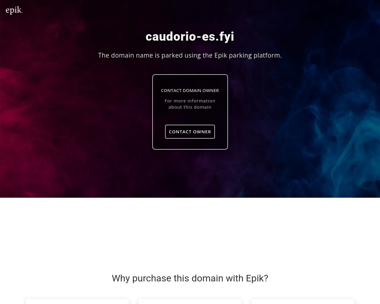 Screenshot of caudorio-es.fyi