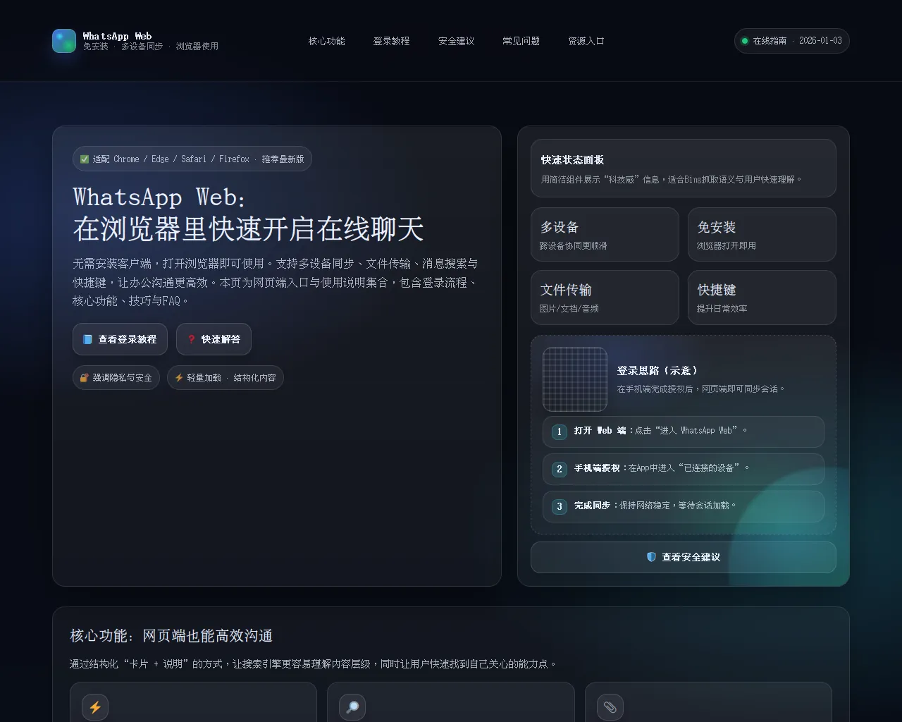 Screenshot of web-whatstapp.com.cn