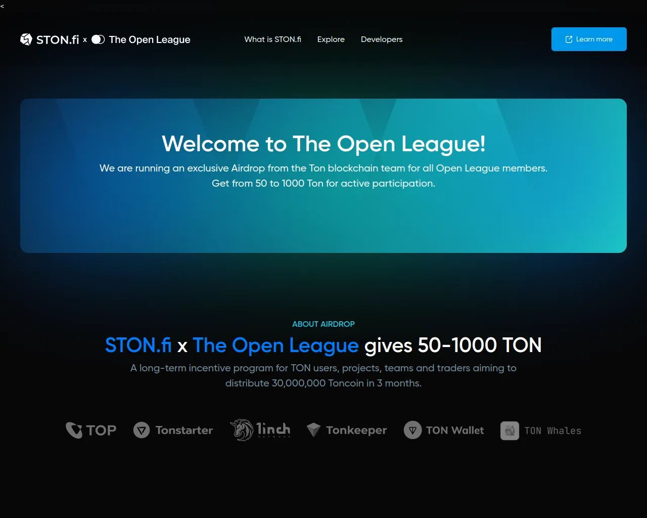 Screenshot of ston-fi.web.app