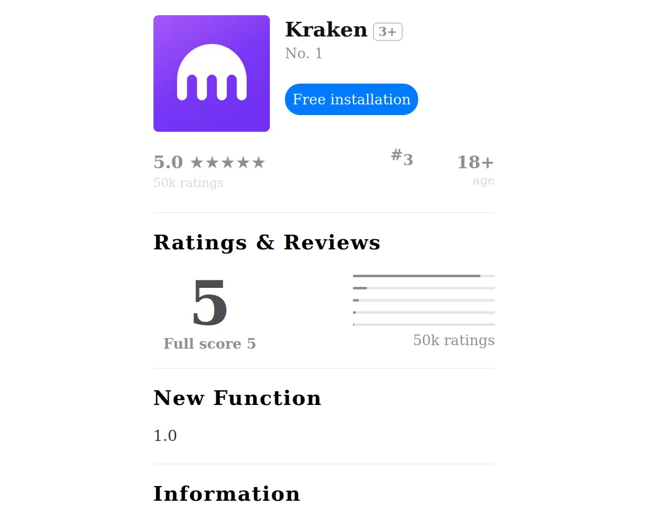 Screenshot of krakens-tell.com