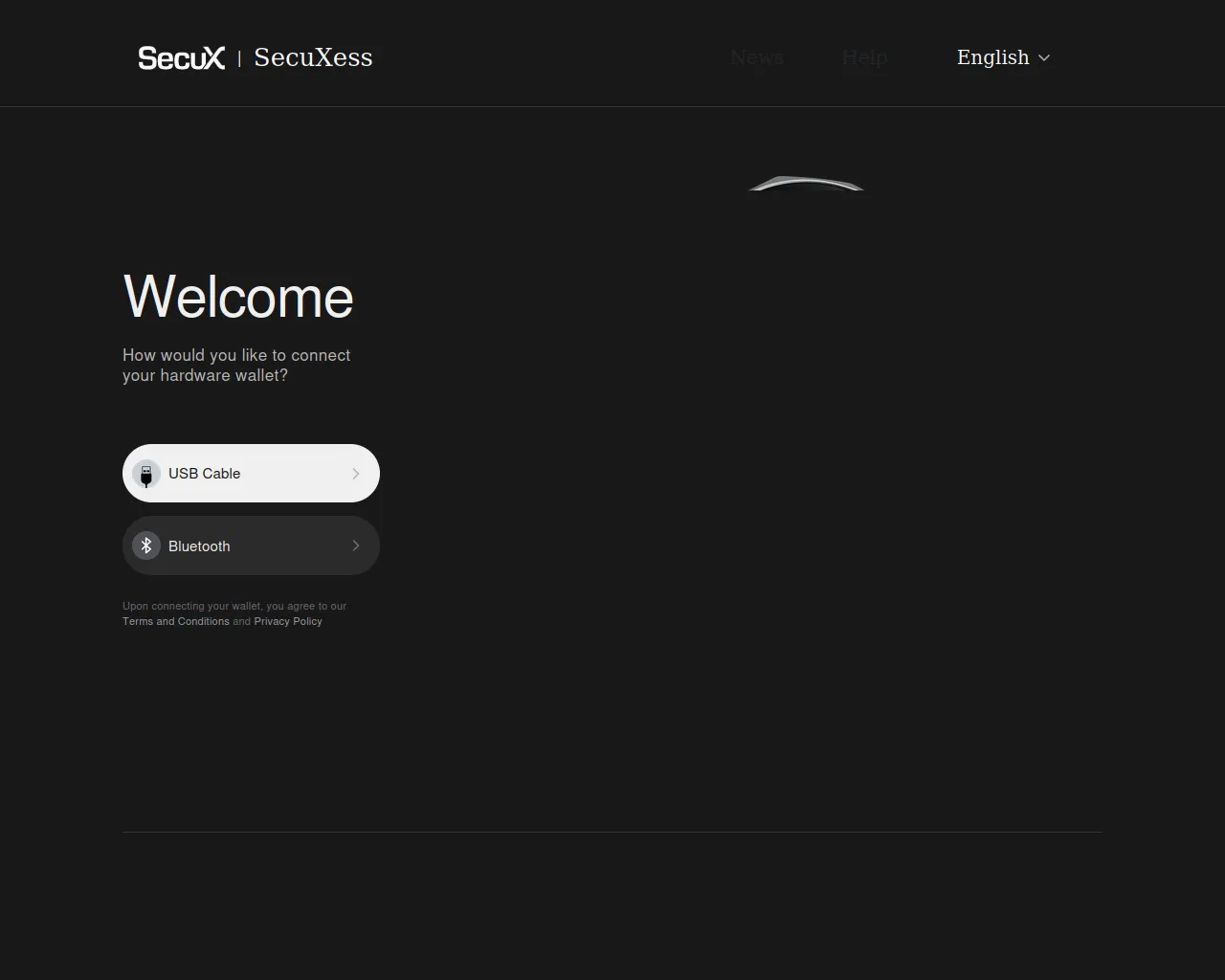 Screenshot of wallet-secuxtech.org