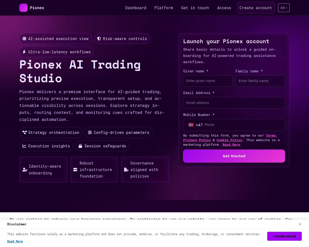 Screenshot of pionexsoftware.click