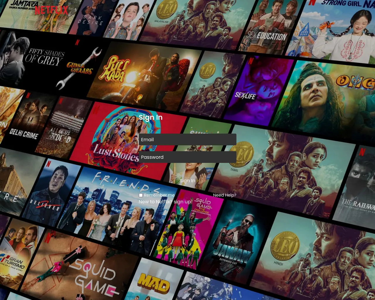 Screenshot of netflix-clone-blush-delta.vercel.app