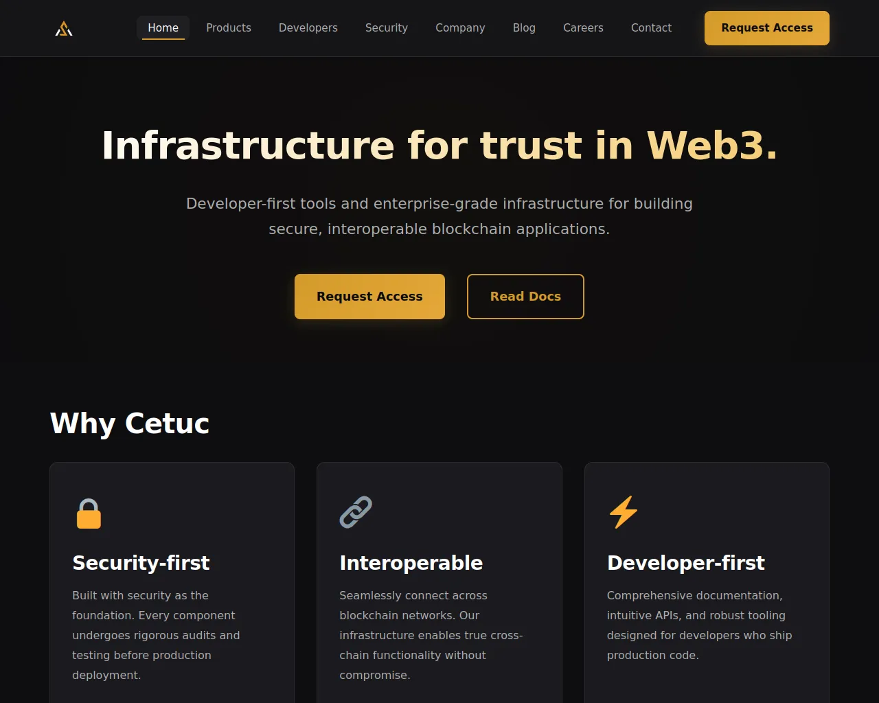 Screenshot of cetucprotocol.com