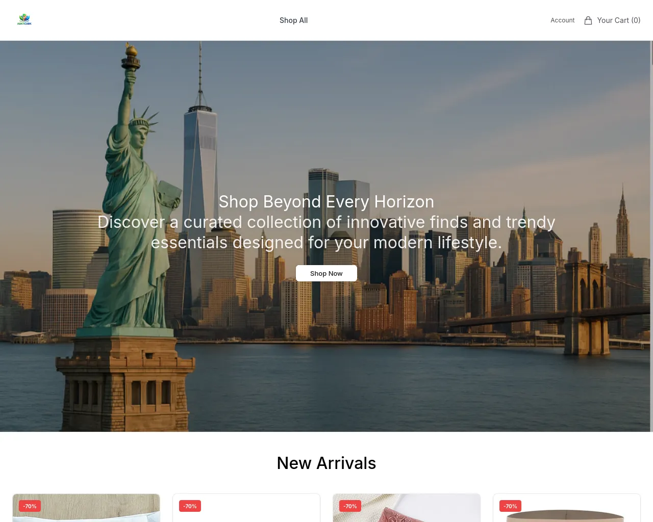 Screenshot of abktcubkdirect.shop