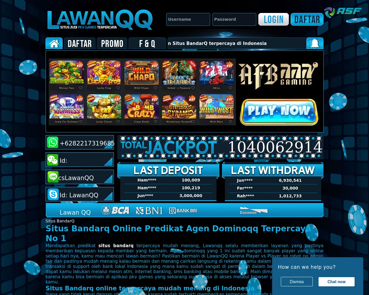 Screenshot of lawanpkv.space
