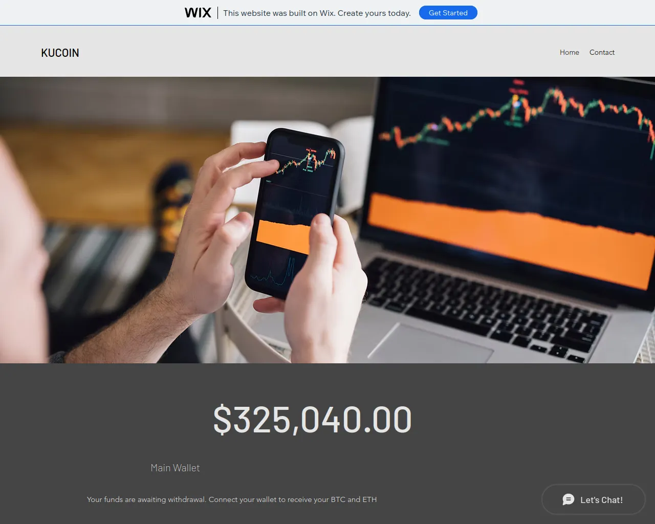 Screenshot of withdrawconnect.wixsite.com