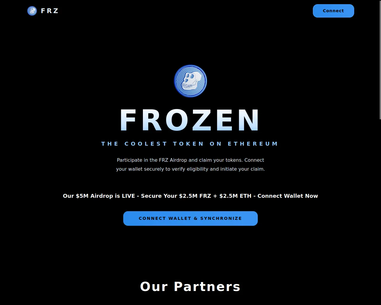 Screenshot of frzclub.xyz
