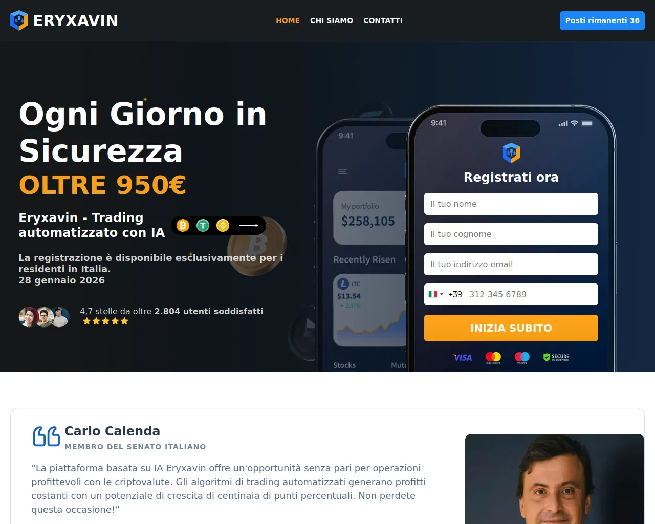 Screenshot of eryxavin-it.net
