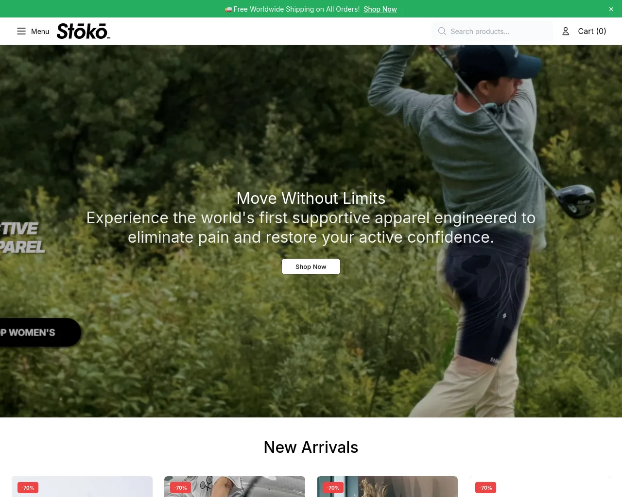 Screenshot of activesupport.shop