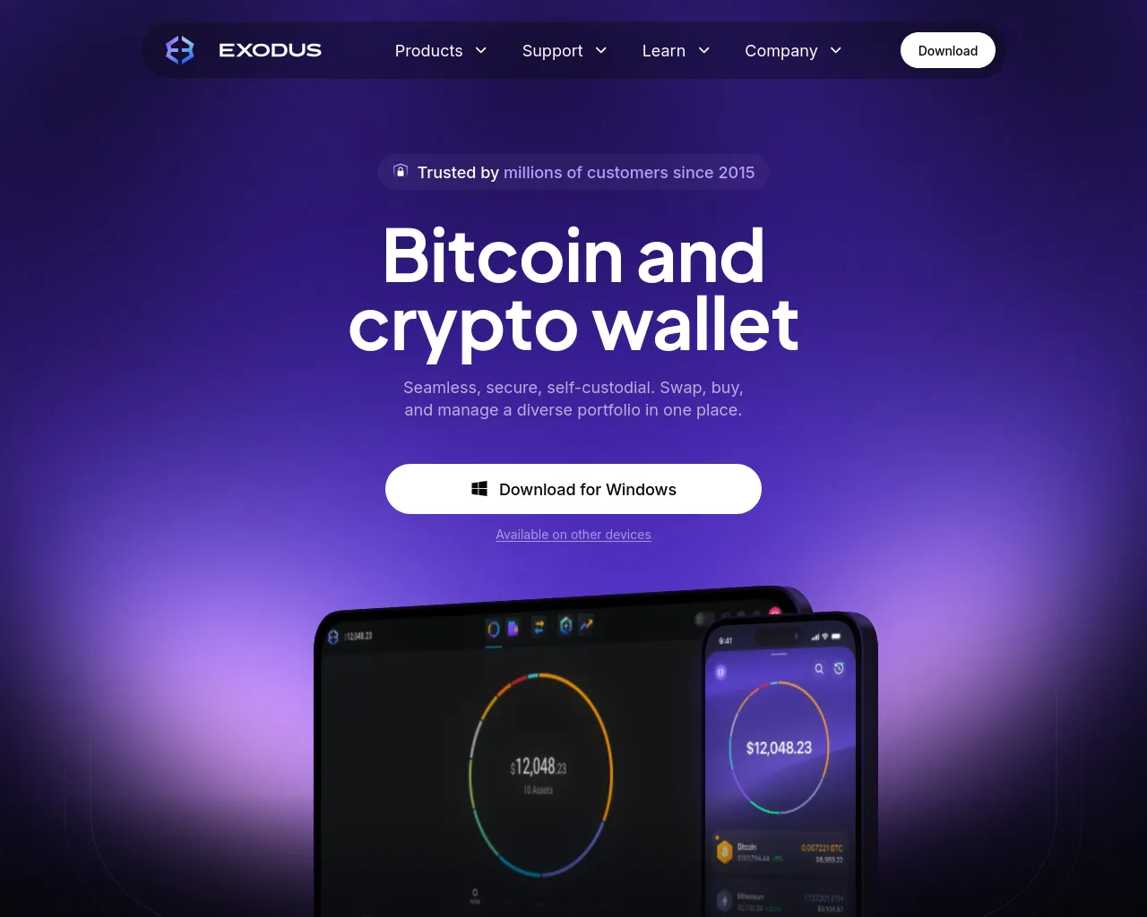 Screenshot of v3-exodus.org