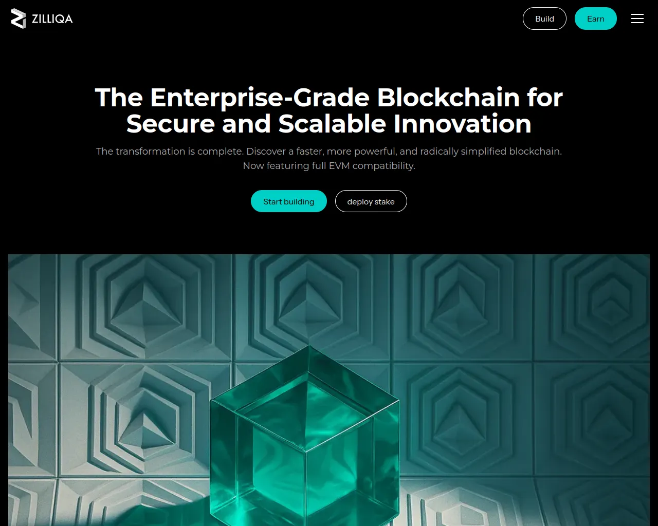 Screenshot of zilliqa.pages.dev