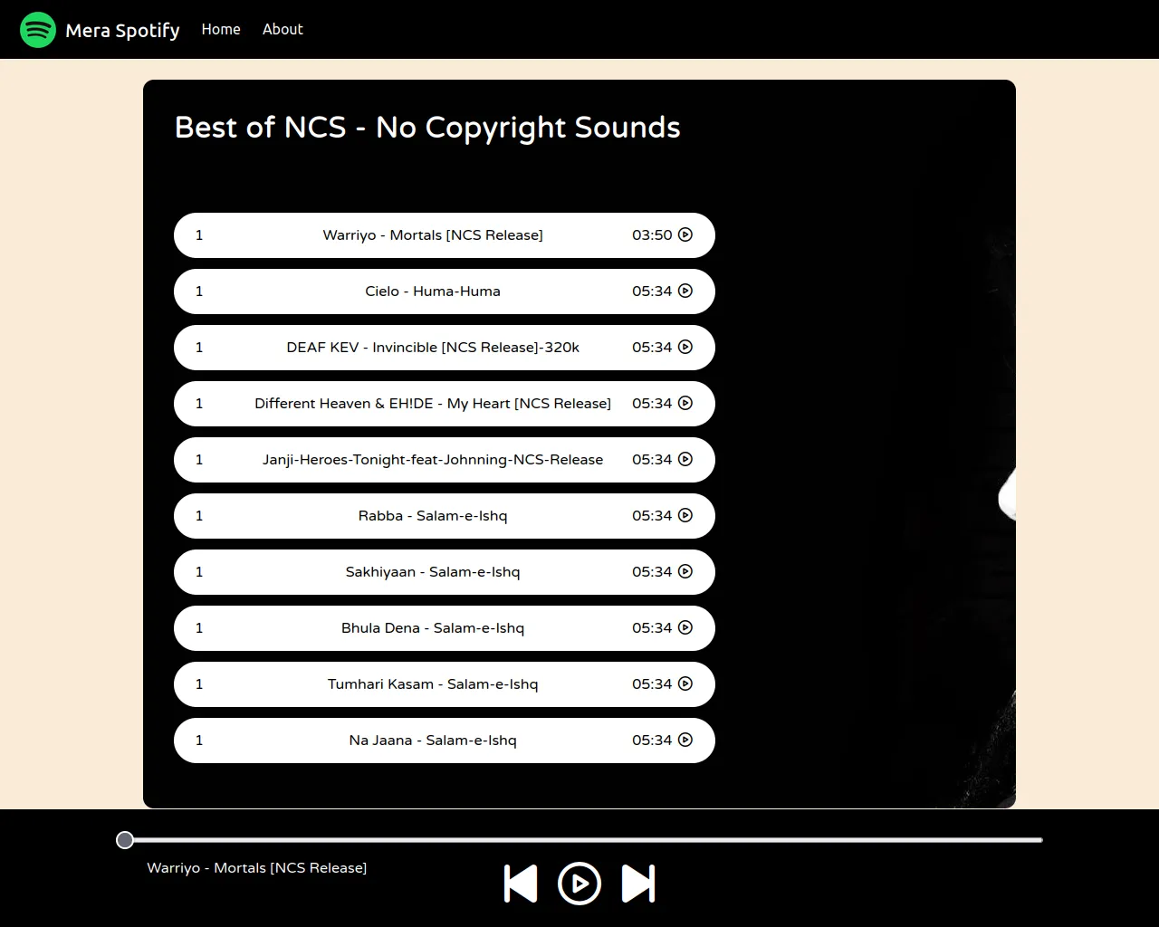 Screenshot of bhumikabhilkar.github.io