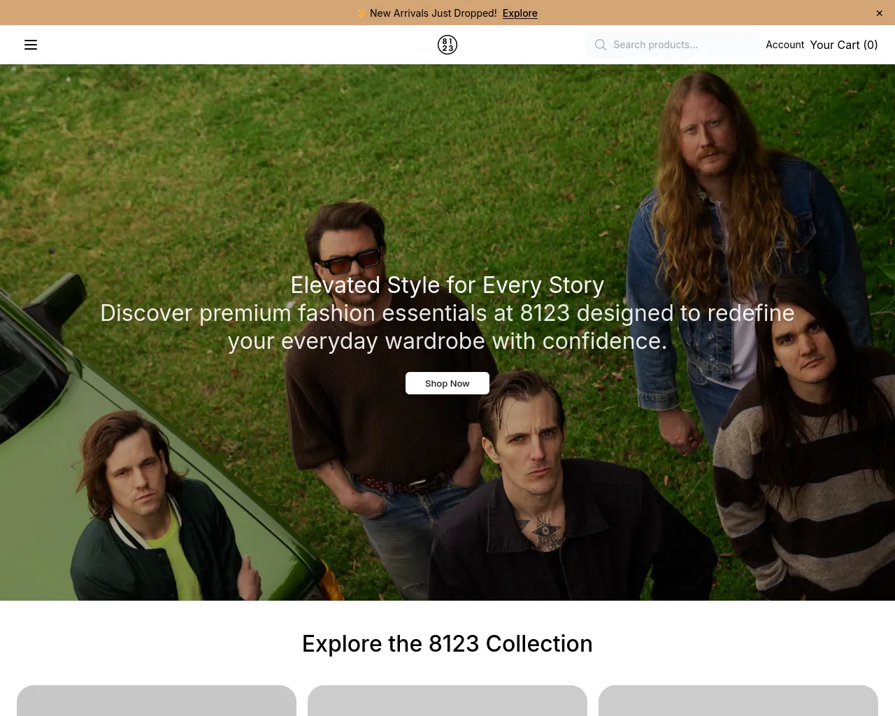 Screenshot of 81twentythreestore.shop