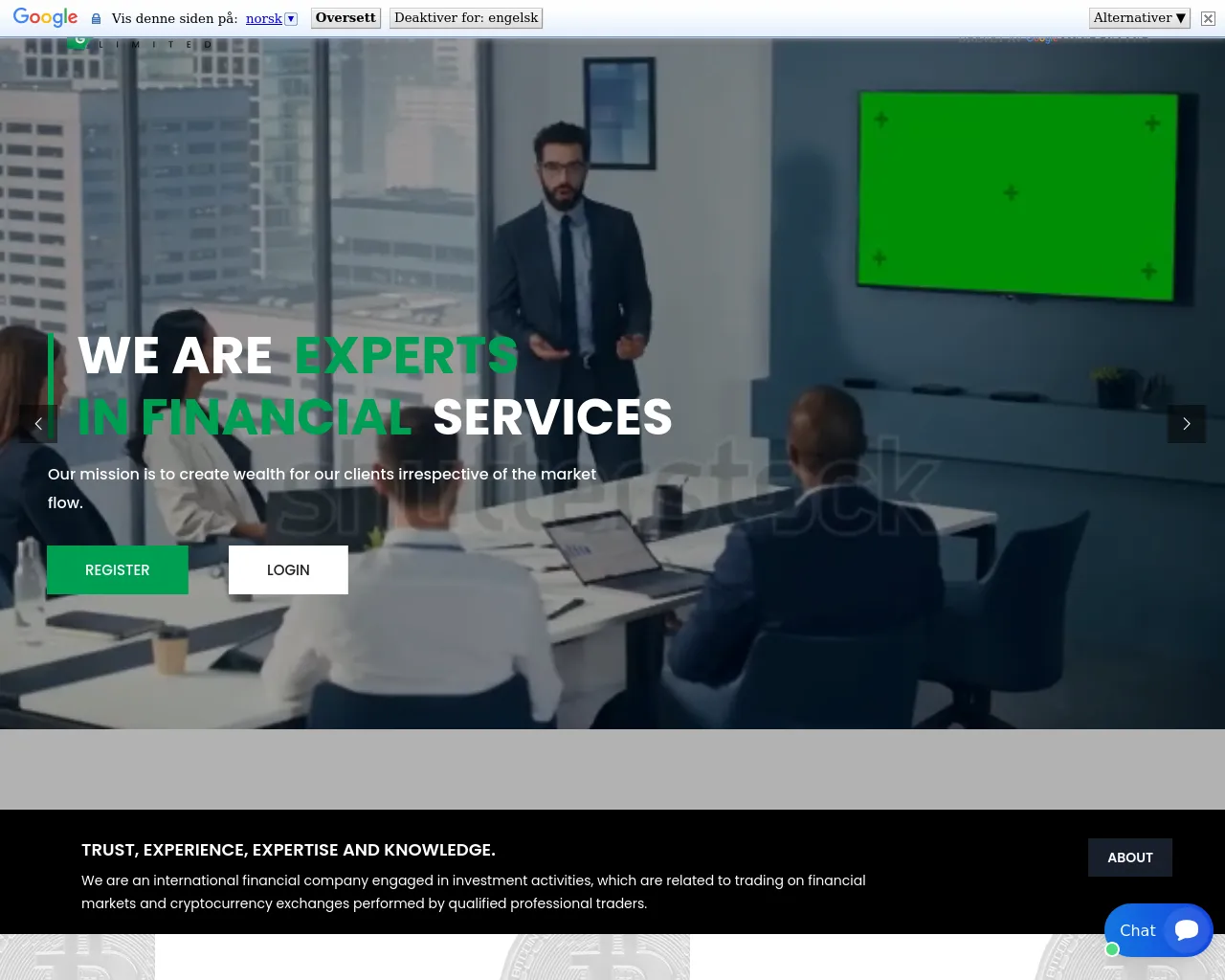 Screenshot of gifxpartnersltd.com