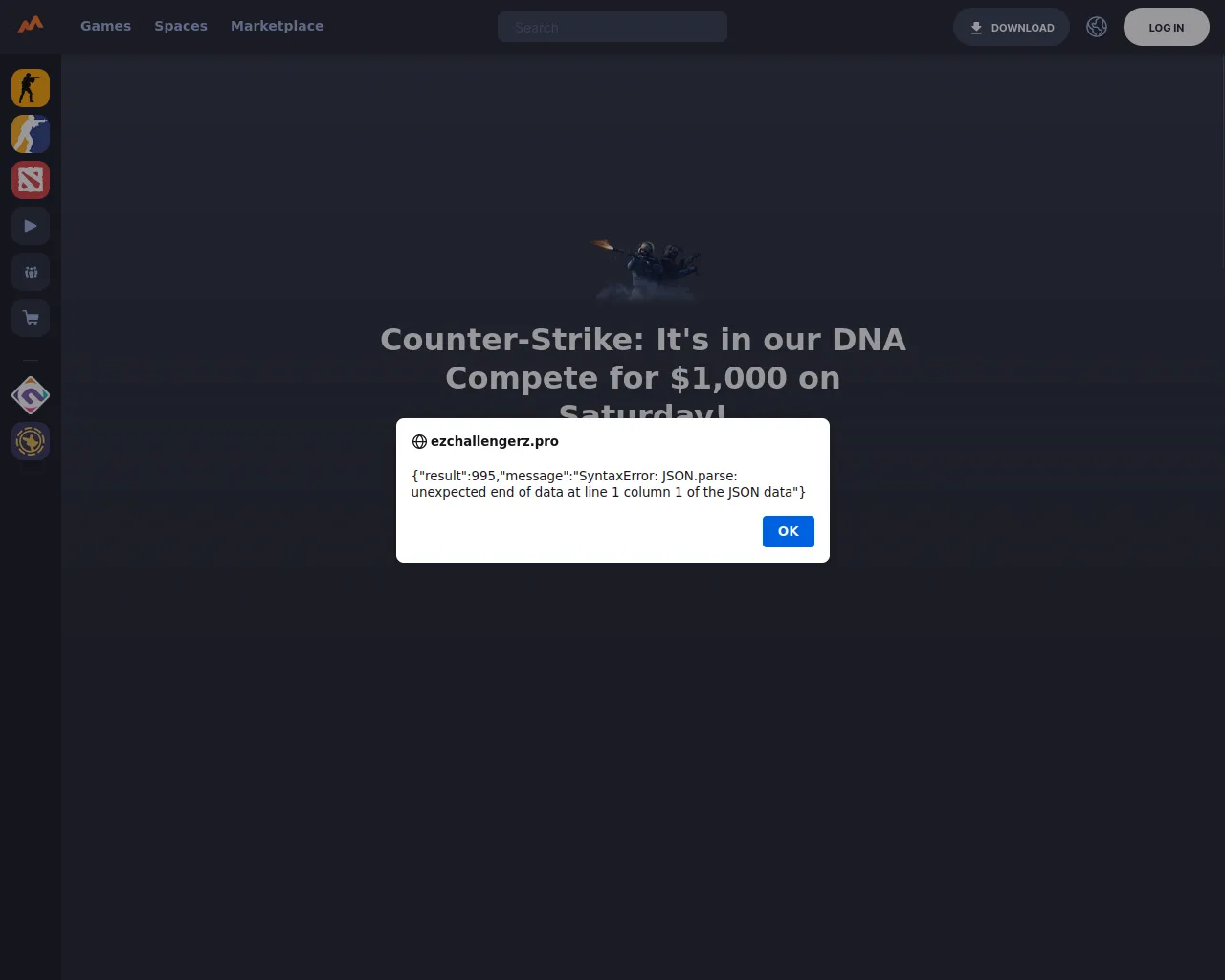 Screenshot of ezchallengerz.pro