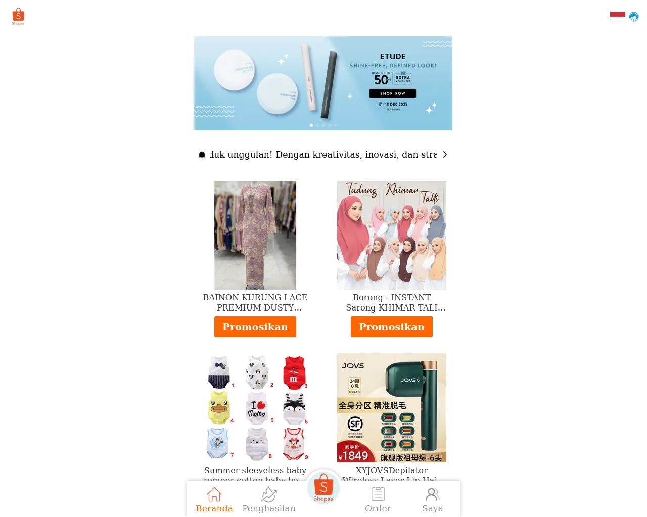 Screenshot of semuabisafreelanceinndo.com