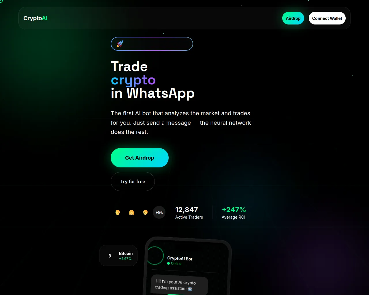 Screenshot of wtsapp-ai.net