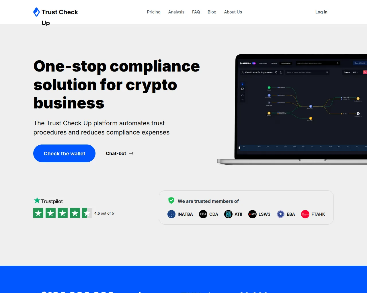 Screenshot of aml-check-wallet.com