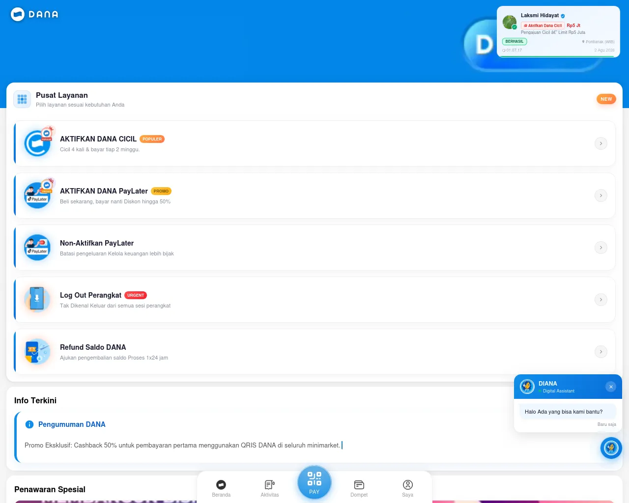 Screenshot of fituree-menupay-id.offcou.beauty