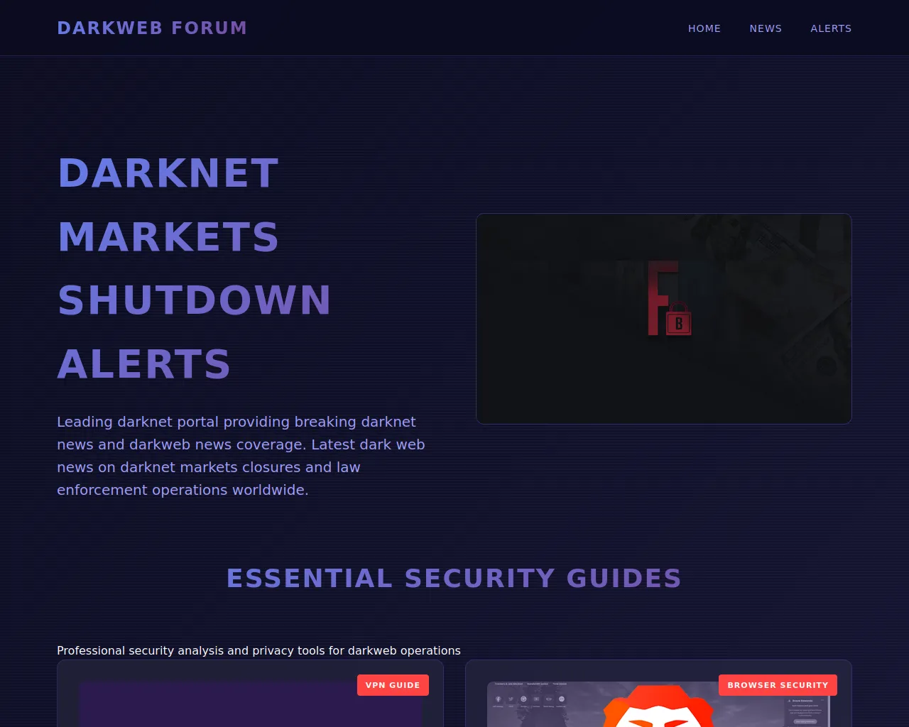 Screenshot of darkweb-forum.net
